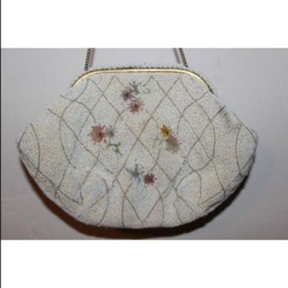 Vintage Beaded Purse Made In France - Picture 2 of 5